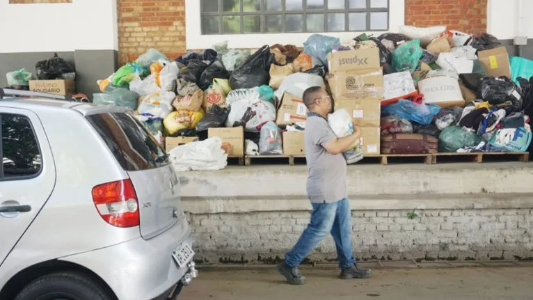 As doações iniciaram na última segunda-feira (20)