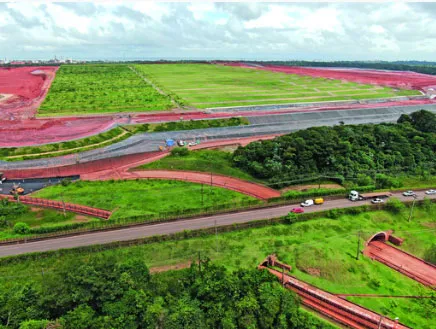 Reabilitação na área do Depósito de Resíduos Sólidos garante plantio de mudas de espécies nativas e absorção da água das chuvas.