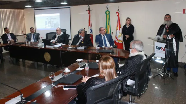 A solenidade de posse ocorreu na sede do MPPA, em Belém