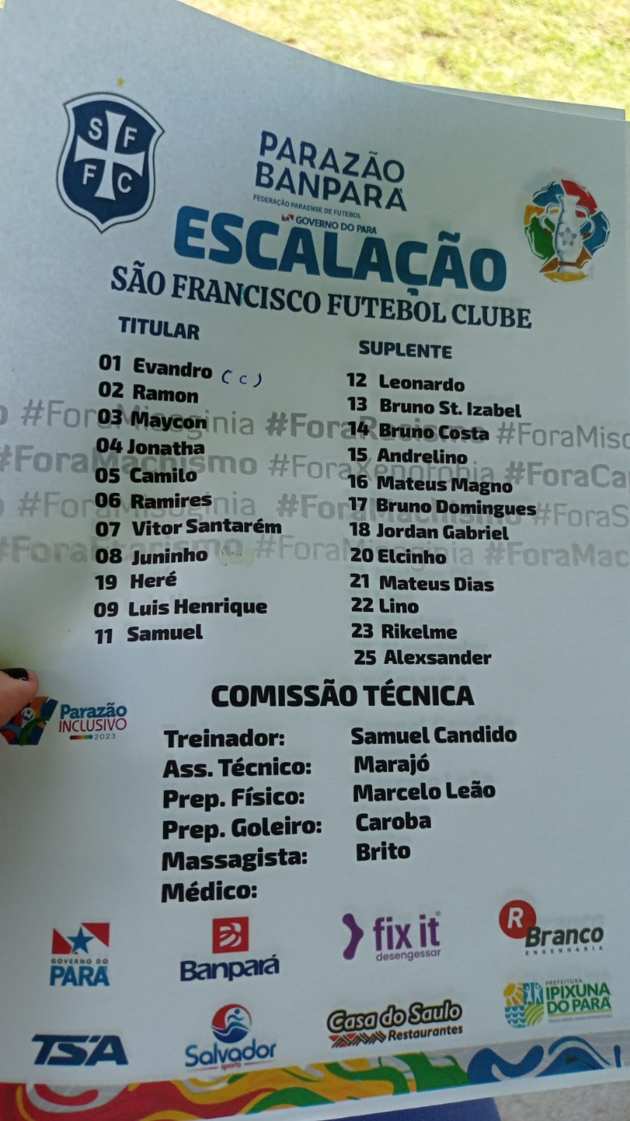 Campeonato Paraense: São Francisco 0 x 1 Clube do Remo