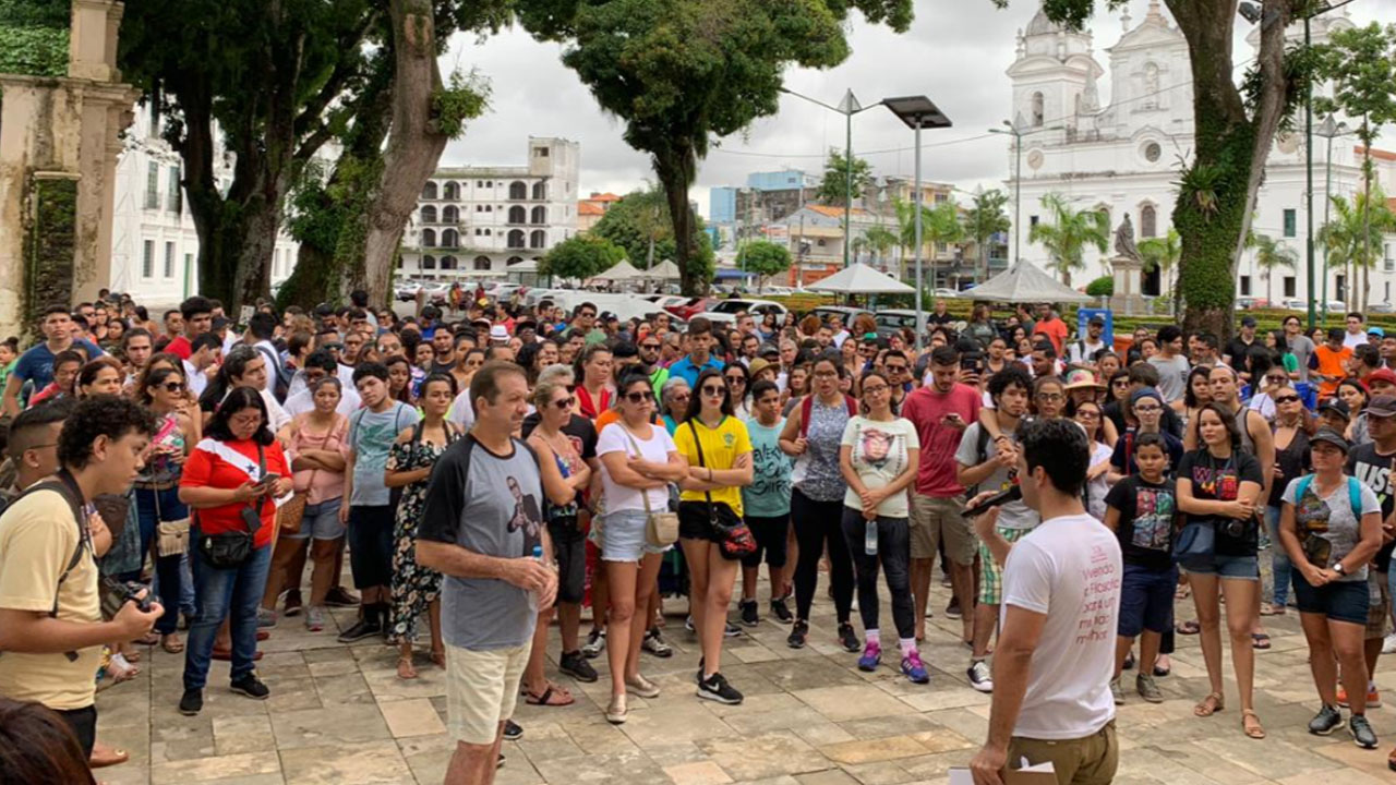 O passeio turístico percorrerá prédios e monumentos importantes da história de Belém