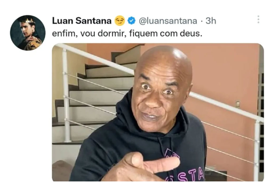 Os criminosos postaram fotos do ex-ator pornô Kid Bengala.