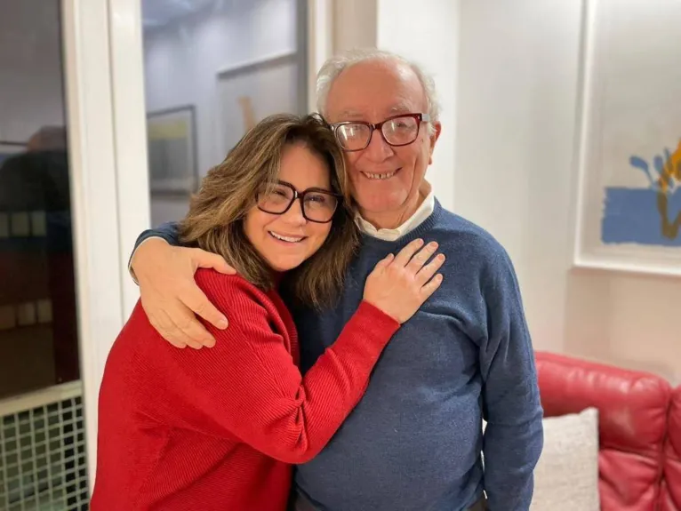 A promotora de Justiça e professora da Universidade Federal do Pará Ana Cláudia Pinho com o jurista italiano Luigi Ferrajoli.