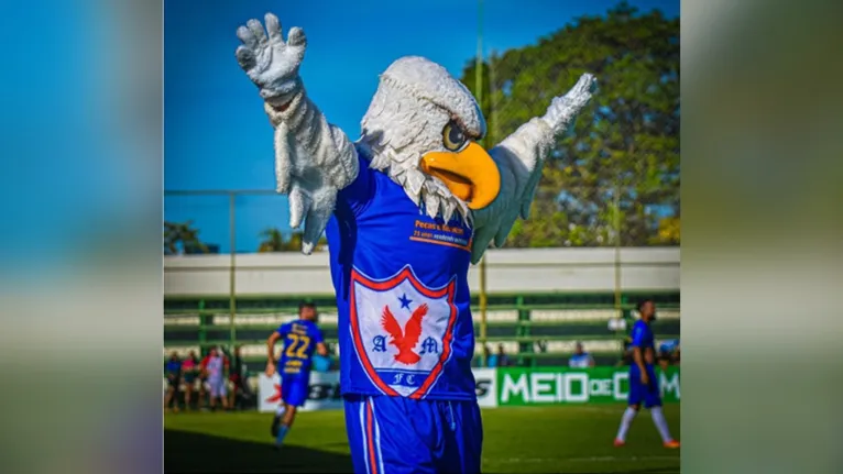 Mascote do time marabaense é um sucesso e faz a festa