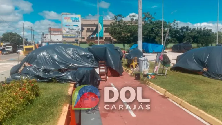 Moradores já estão levando por conta própria seus itens para o local do abrigo construído na Marabá Pioneira