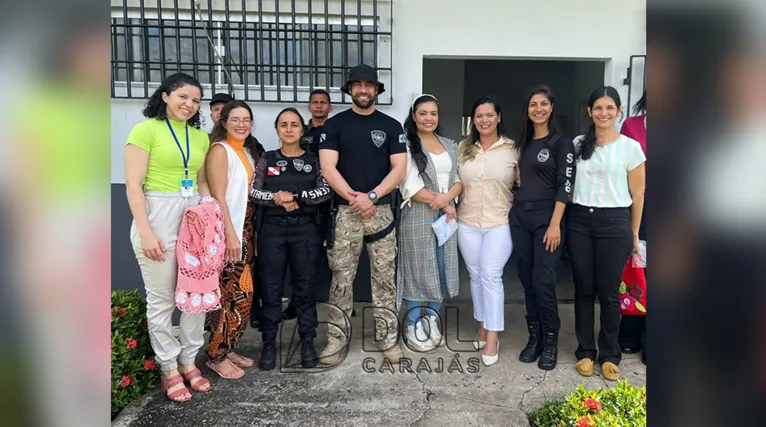 Representantes da Coordenadoria Especial de Políticas Públicas para Mulheres de Marabá e Seaspac