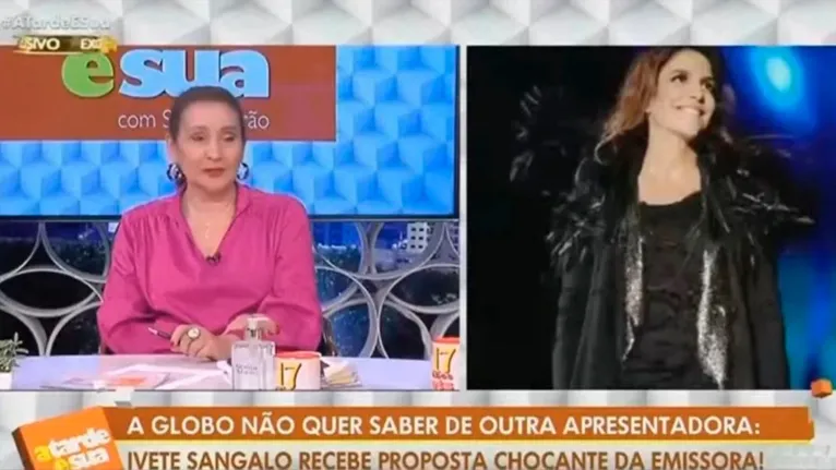 Sonia Abrão fala sobre possível saída de Ivete Sangalo da Globo no A Tarde é Sua
