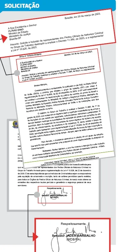 Jader defende participação de peritos em grupo de trabalho
