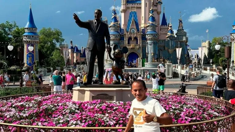 Manoel Gomes na Disney