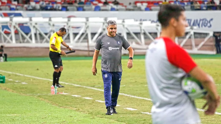 Marcelo Cabo não teve uma noite feliz