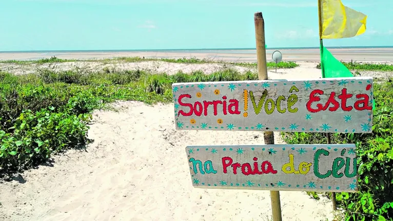 Praia do Céu em Soura-Pa