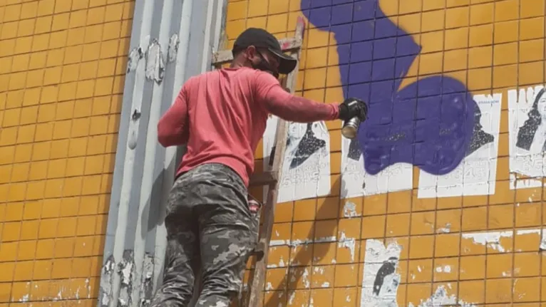 Graffiti dá mais vida aos muros das ruas de Belém