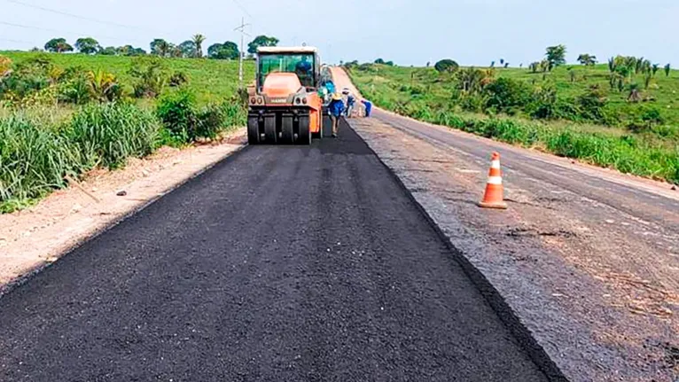 Toda obra da PA-279 abrange uma extensão de 257 quilômetros do total de 260 quilômetros de pavimento asfáltico da estrada