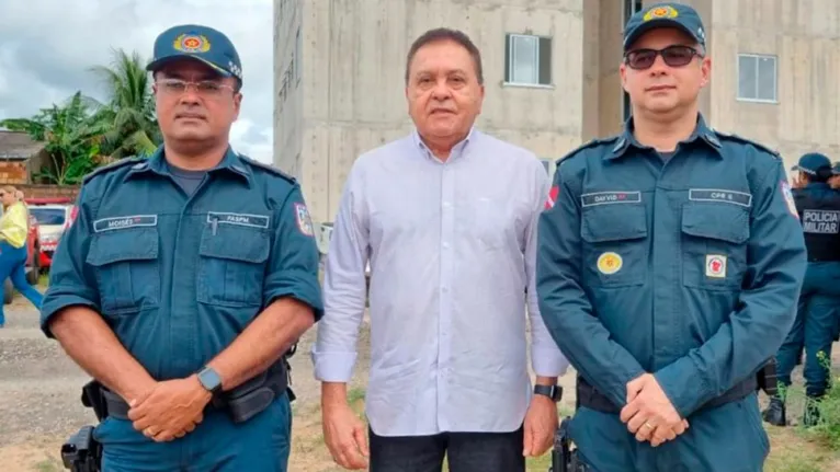 O secretário regional de Governo do sul e sudeste do Pará, João Chamon Neto, esteve presente no evento