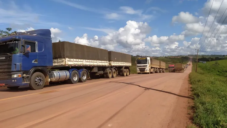 Ramal Transportuária está congestionado.