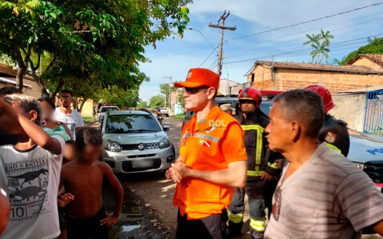 Major Galúcio intermediou a situação e as famílias desbloquearam as vias