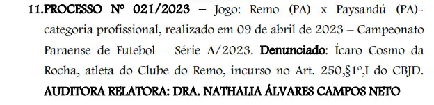 Julgamentos podem gerar desfalques para Remo e Paysandu