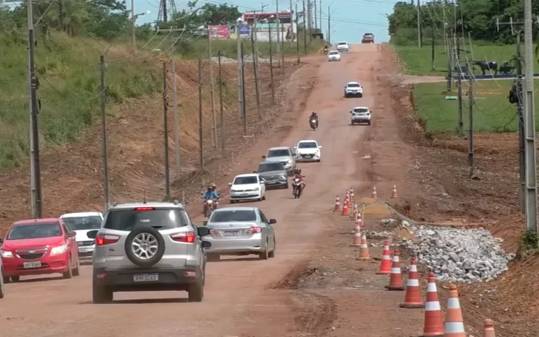 Obra na BR-230 requer atenção redobrada em Marabá