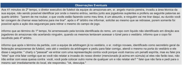 Dirigente do Amazonas detona pênalti "espírita" para o Remo