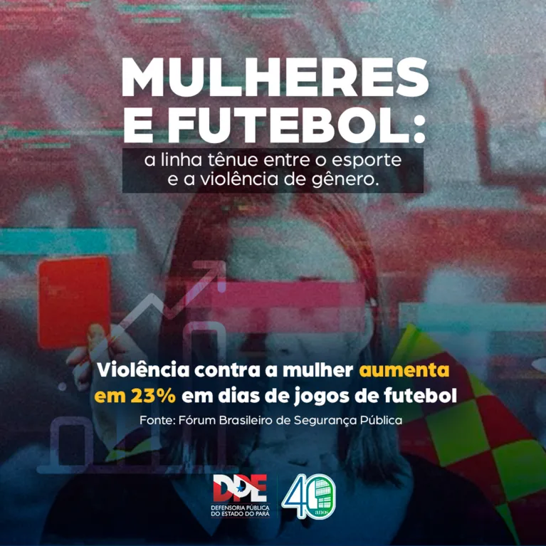 Violência contra a mulher aumenta em dias de jogos