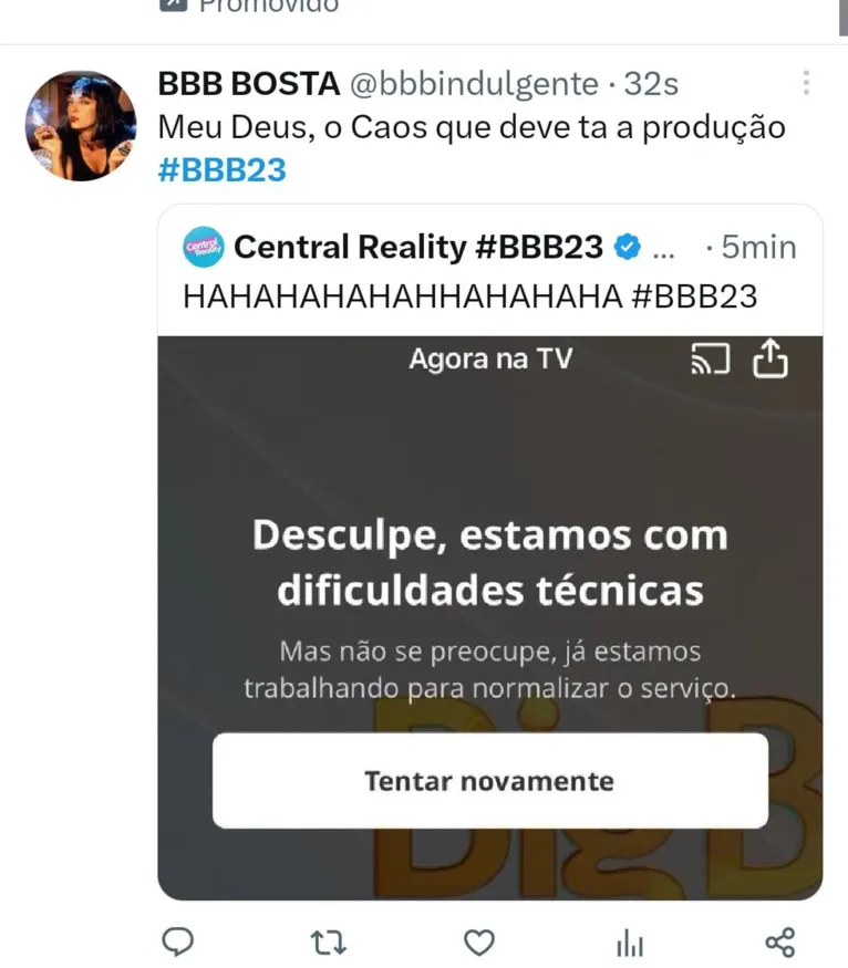 Bug nas câmeras mostra "Casa do Reencontro" a confinados