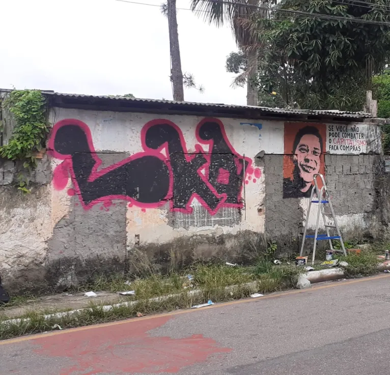 Graffiti dá mais vida aos muros das ruas de Belém