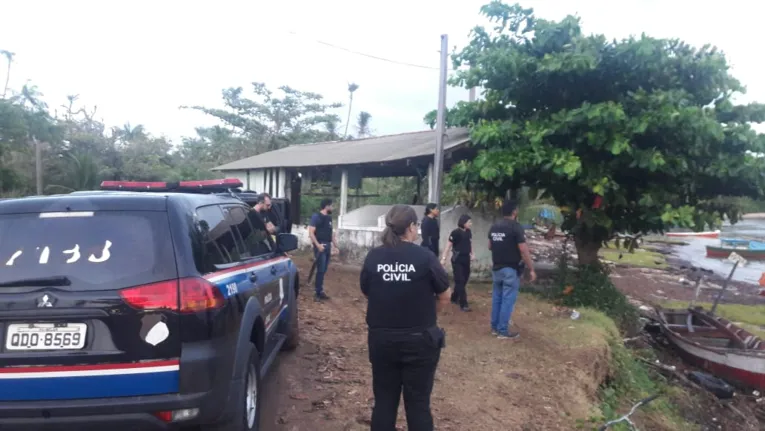 Policias civis atuaram na operação que mirava grupo criminoso em Soure, no Marajó