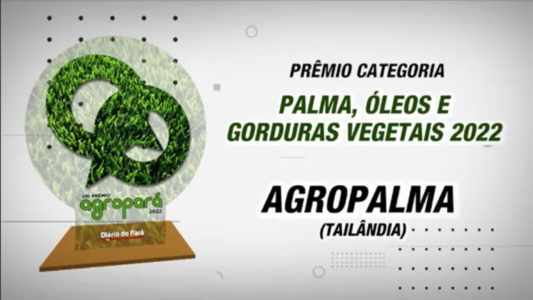 Agropalma vence a 8ª edição do Prêmio Agropará