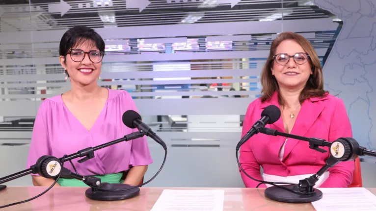 Priscila Belfort e a empresária Marizangela Santos, criadora do app BW7.