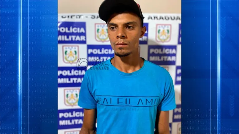 Ezaquiel Oliveira da Silva preso pela PM