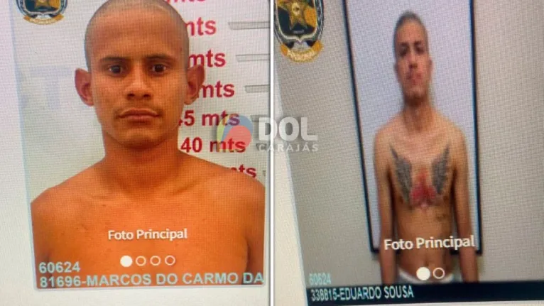 Marcos do Carmo e Eduardo Sousa, estão sendo procurados