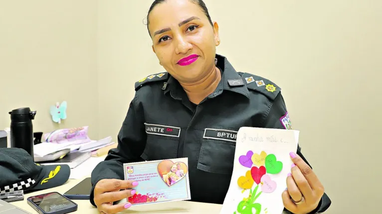 A comandante do Batalhão de Polícia Turística da PMPA, Janete Serrão