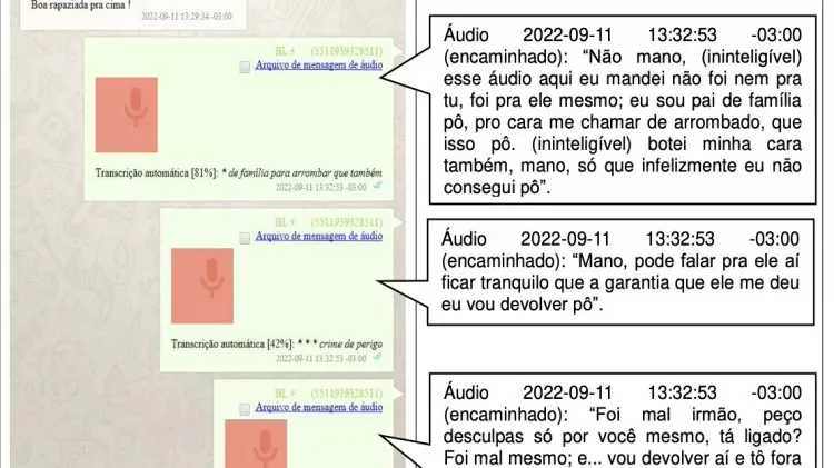 Alguns minutos após a partida, Nathan promete devolver o dinheiros dos apostadores.