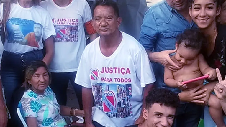 Nazareno Lobato (centro) perdeu a mãe e a irmã para a a imprudência de um condutor na manhã de 25 de dezembro de 2007. Ativista, hoje é presidente do Instituto Vida Pará, um movimento que abraça todas as vítimas de violência