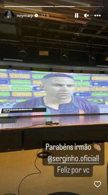 Neymar parabeniza ex-Paysandu por vitória sobre Flamengo