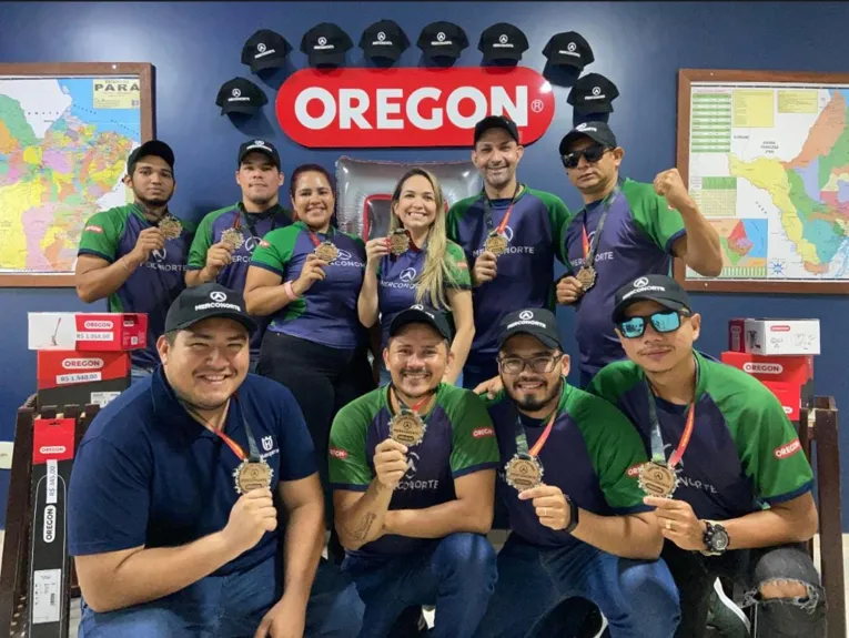 Colaboradores da Merconorte participam ativamente das ações internas apoiadas pela Oregon