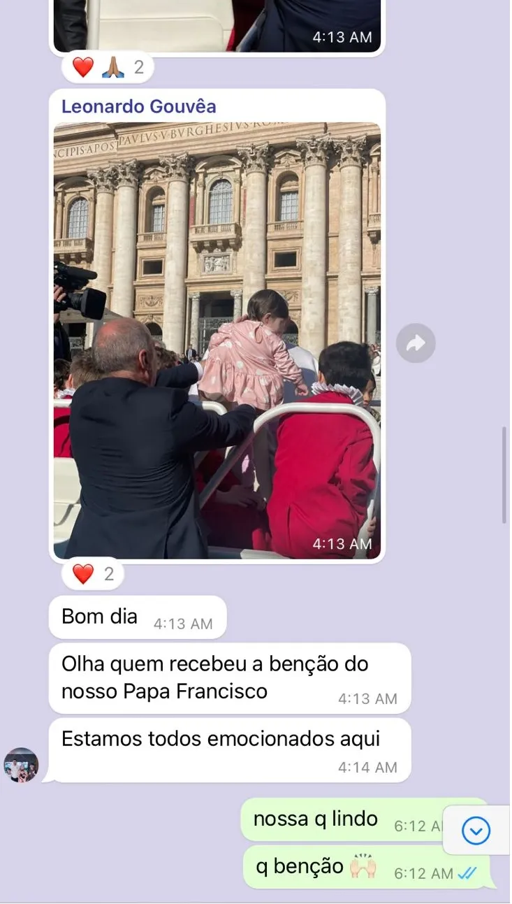 Vídeo: Papa abençoa bebê paraense no Vaticano