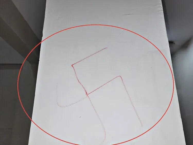 Escola do Pará é pichada com mensagens nazistas