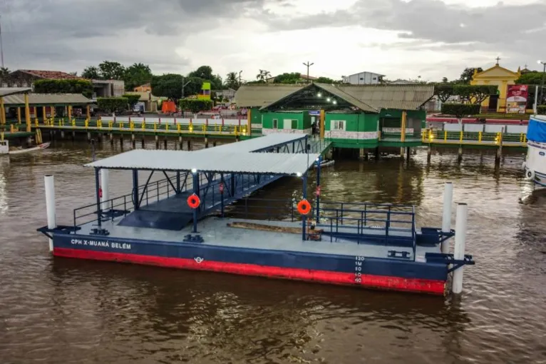 Governo do Estado entrega novo Terminal Hidroviário de Muaná