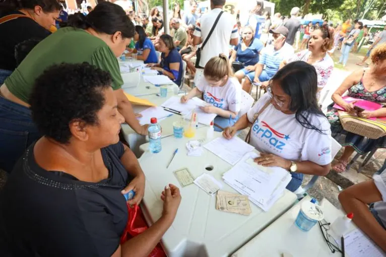 Dia do Trabalhador: TerPaz leva ação para Praça da República