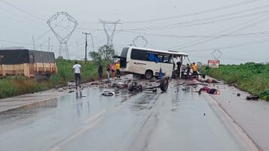 O acidente aconteceu na PA-150 entre Morada Nova e Nova Ipixuna