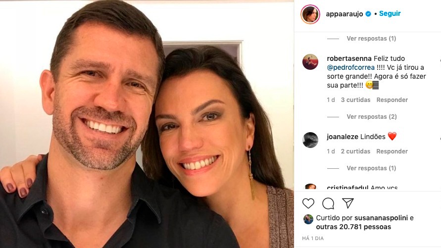 Ana Paula Araújo e o seu amor, Pedro Correa