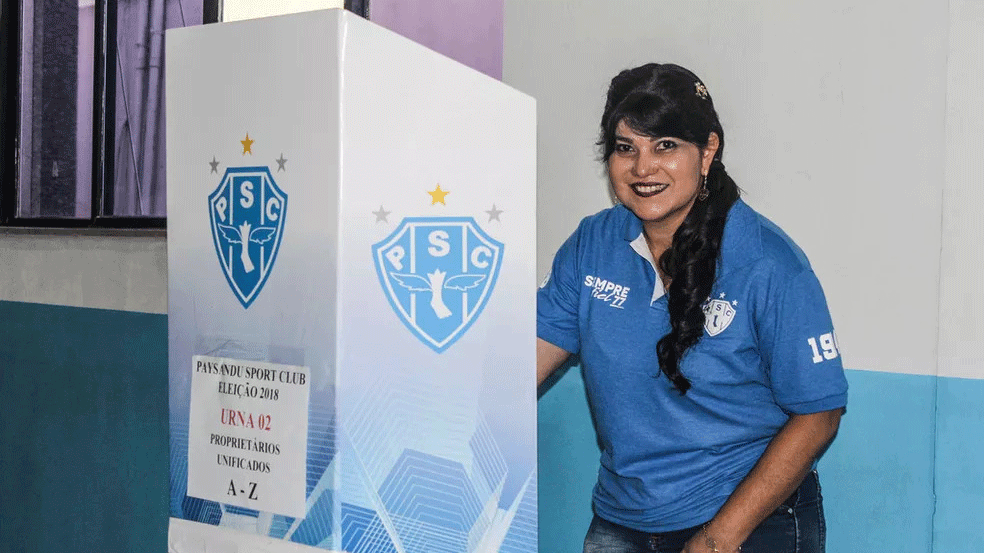 Em dezembro de 2022, Ieda Almeida fez história no Paysandu ao se tornar a primeira mulher eleita presidente do Conselho Deliberativo do clube.