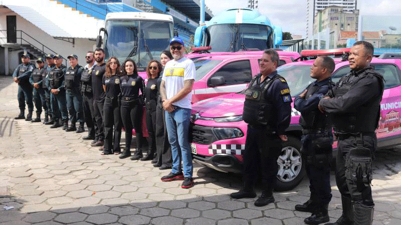 Ação de lançamento da Campanha no estádio do Paysandu, a Curuzu.