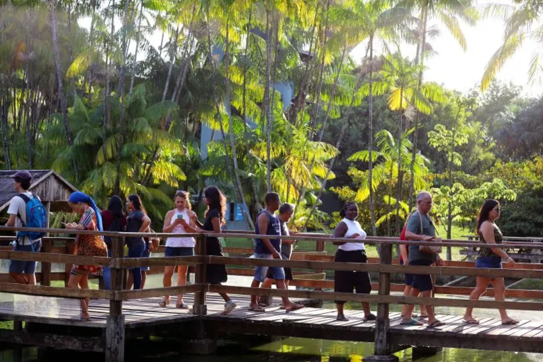 Parque Zoobotânico Mangal das Garças, em Belém