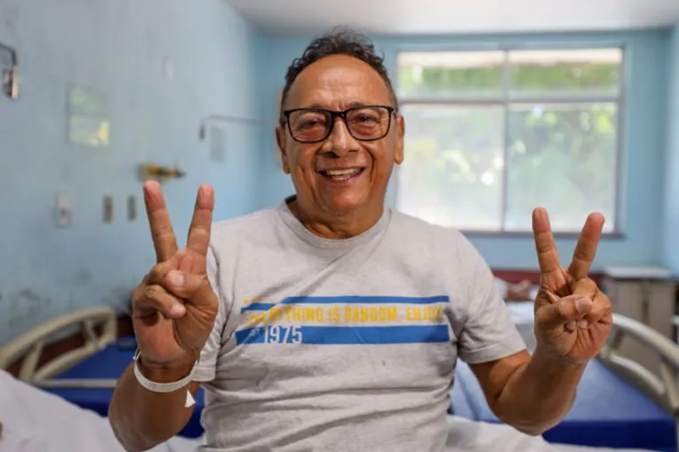 Roberto Campos ganhou mais qualidade de vida após transplante de fígado