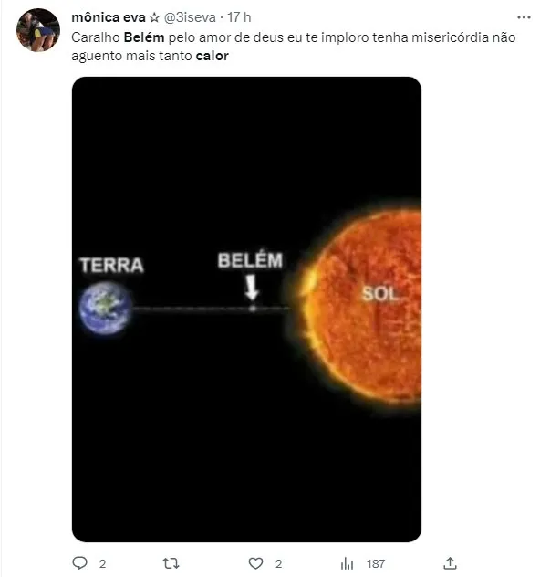 Ondas de calor castigam os paraenses e rendem memes; veja!