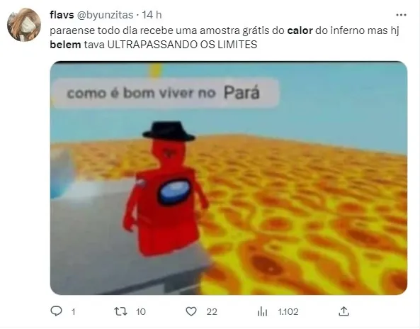 Ondas de calor castigam os paraenses e rendem memes; veja!