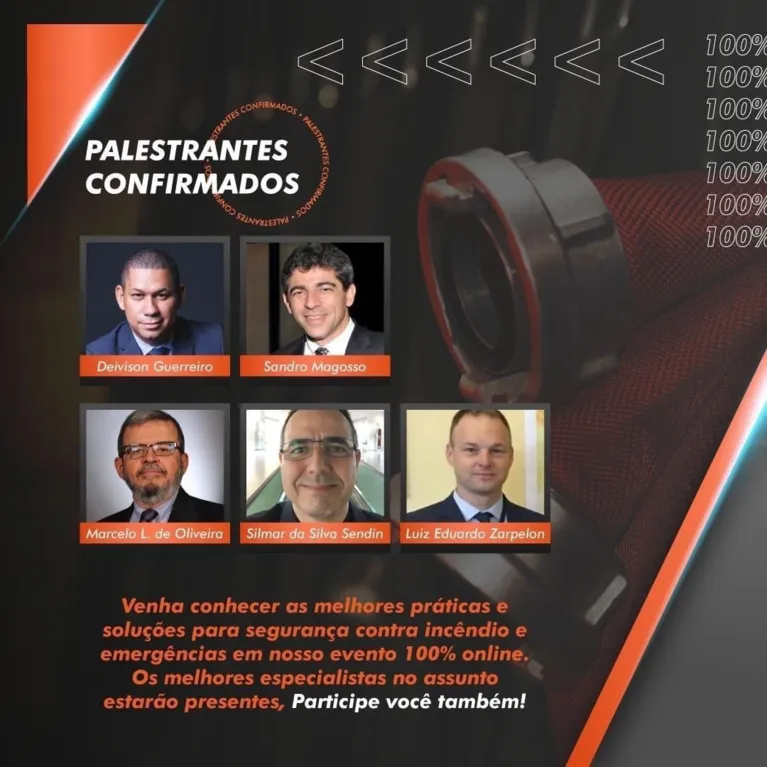 Palestrantes confirmados