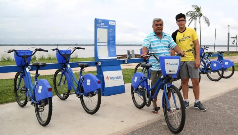 Postos de bicicleta compartilhada deverão ser instalados novamente em Belém
